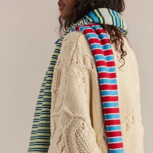 Stars Hollow Stripe Skinny Scarf